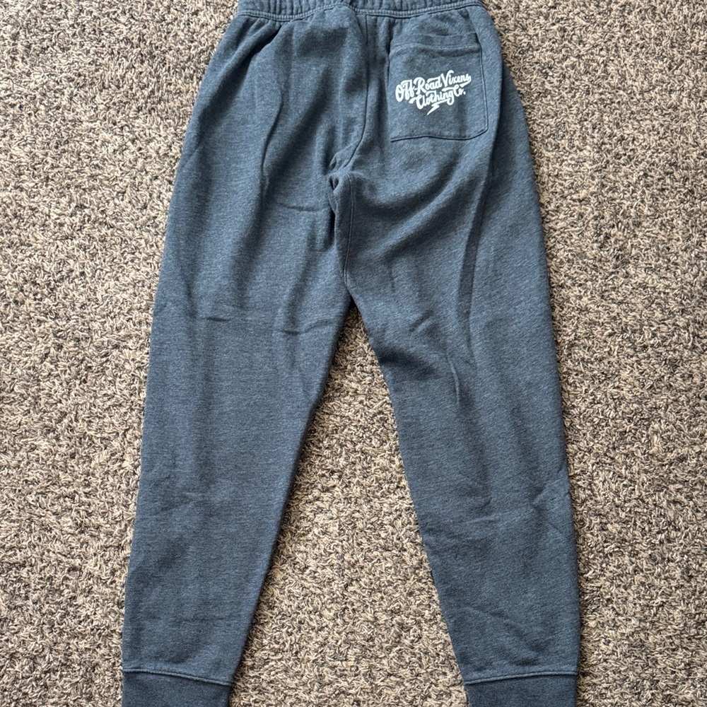 Off-Road Vixens Women’s Charcoal Gray Jogger Sweatpants - Picture 6 of 6